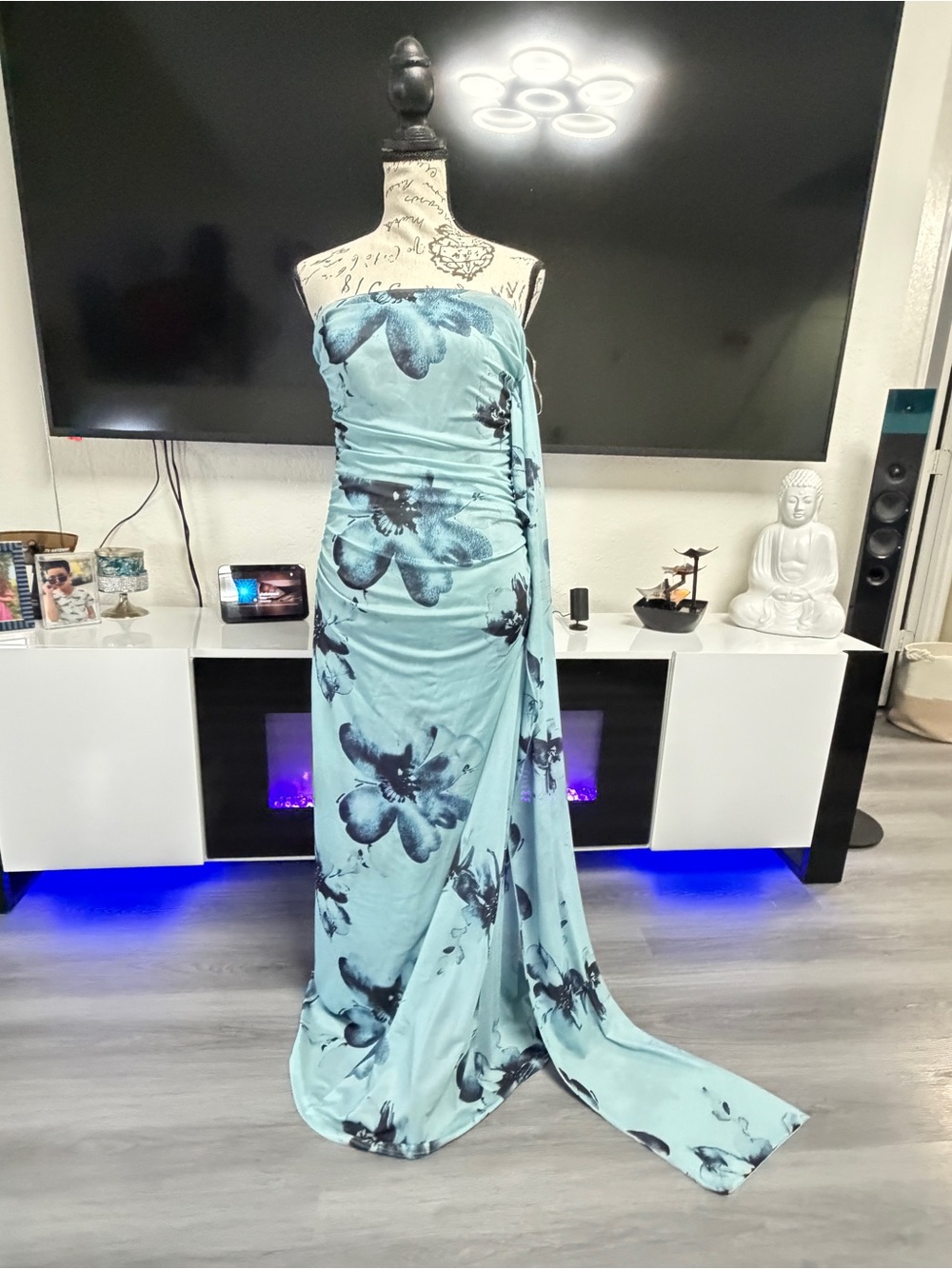 β¨ Peppermayo Floral Mesh Maxi Dress - Size S / US 4 (Like New) β¨ - Picture 10 of 16
